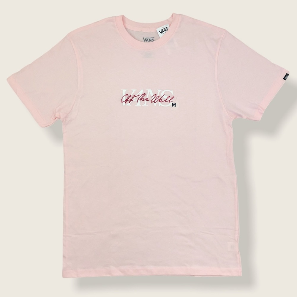 VANS OF THE WALL T-SHIRT / LIGHT PINK (M) 🍁